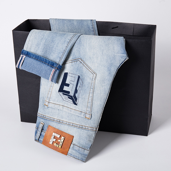 ブランドジーンズ素材ディテール